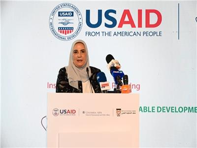 الدكتورة نيفين القباج - وزيرة التضامن الاجتماعي
