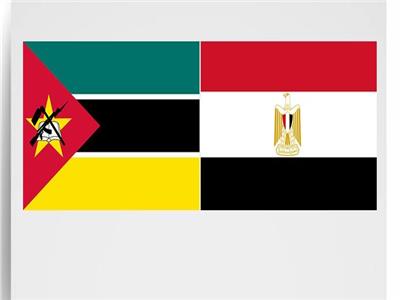 علم مصر وموزمبيق 