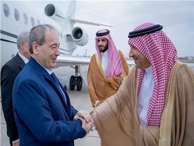 وزير الخارجية السوري فيصل المقداد يصل الرياض