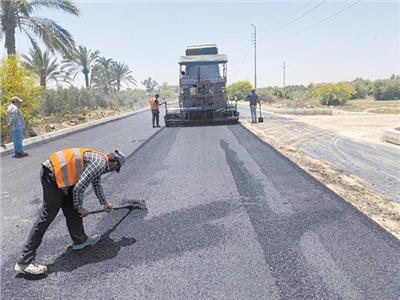 أعمال تطوير البنية التحتية  لدعم الاستثمار على أرض سيناء
