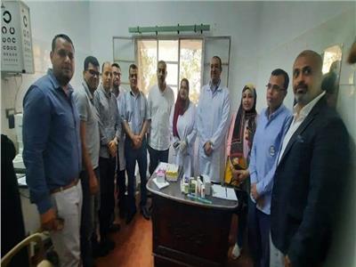 انتهاء نشاط القافلة الطبية من جامعة الأزهر بمدينة رأس غارب