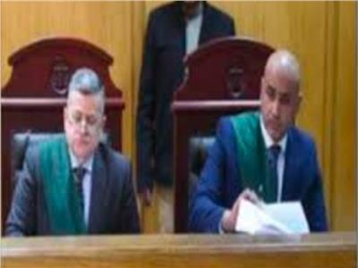 هيئة المحكمة برئاسة المستشار محمد أحمد الجندى