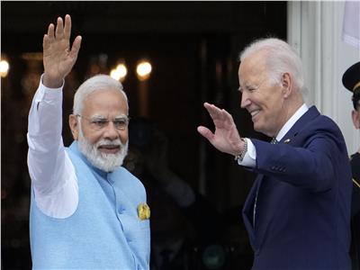 الرئيس الأميركي جو بايدن ورئيس الوزراء الهندي ناريندار مودي 
