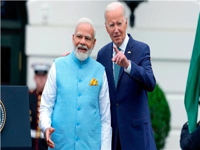 الرئيس الأميركي جو بايدن ورئيس الوزراء الهندي ناريندار مودي