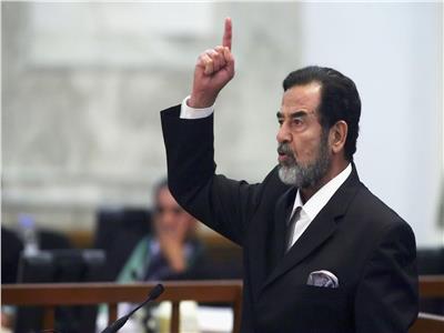 الرئيس العراقي الأسبق صدام حسين 