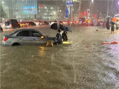 ارتفاع حصيلة ضحايا الأمطار الغزيرة والفيضانات في كوريا الجنوبية إلى 37 قتيلا