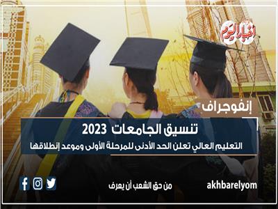 تنسيق الجامعات 2023
