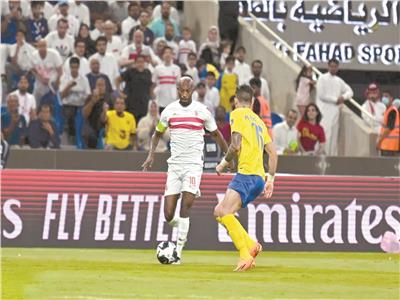 النصر السعودى تعادل بشق الأنفس مع الزمالك فى البطولة العربية
