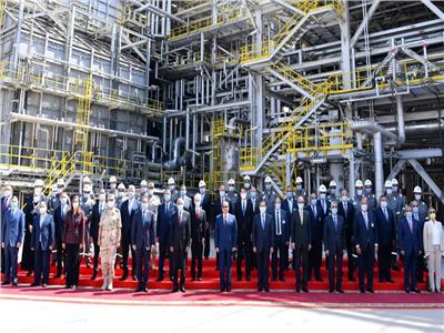 الرئيس عبد الفتاح السيسي يشهد افتتاح عدة مشروعات بقطاع البترول بمسطرد