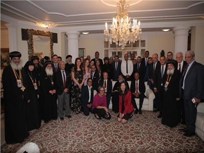 حفل عشاء السفارة المصرية بالمجر على شرف البابا تواضروس 