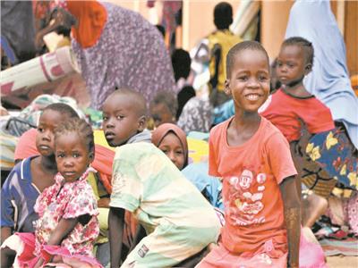 أطفال النيجر يعانون من سوء تغذية