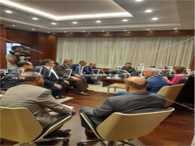 اجتماع مع الغرفة التجارية الليبية في مصراتة والاتفاق علي زيادة الصادرات