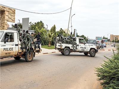 دوريات للشرطة فى نيامى عاصمة النيجر 