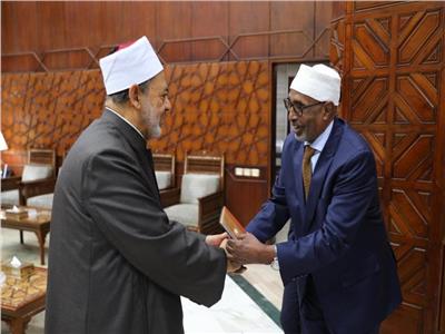 شيخ الأزهر يستقبل رئيس مجمع علماء الصومال