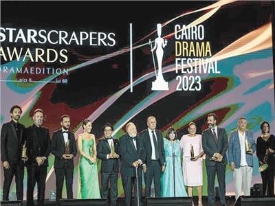 لقطة من فعاليات مهرجان الدراما بالعلمين 