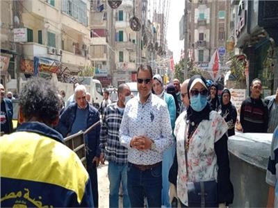 حملات رقابية بأحياء الإسكندرية