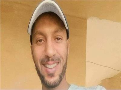 المجنى عليه ابن لاعب الزمالك السابق محمد قشمير بحلوان