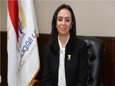 الدكتورة  مايا مرسى رئيس المجلس القومي للمرأة 