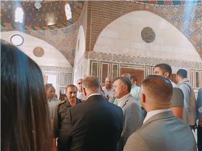 وزير السياحة ومحافظ القاهرة يفتتحان مسجد سارية الجبل 