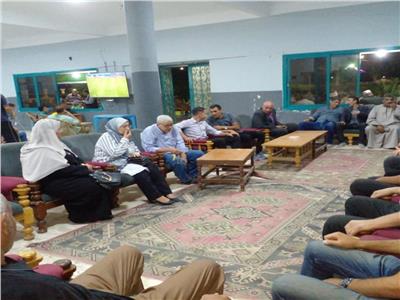 فاعليات اللقاءات الموسعة مع القيادات التنفيذية والشعبية داخل مركز بدر لحزب المصريين