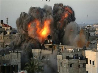 هجوم جوي على غزة