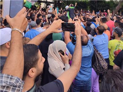 المعارضة بجوار الاغلبية في مظاهرات دعم القضية الفلسطينية