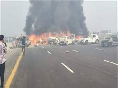 حادث طريق القاهرة الإسكندرية الصحراوي