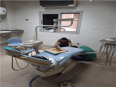 تشغيل عيادة أسنان بالمركز الطبي بالخصوص