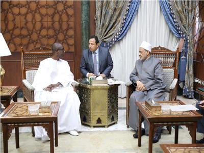 شيخ الأزهر خلال لقاءه سفير جمهورية السنغال بالقاهرة