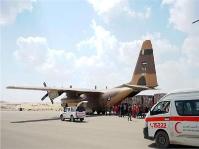 وصول طائرة مساعدات سعودية