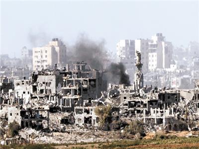  تدمير شبه كامل للبنية التحتية لقطاع غزة