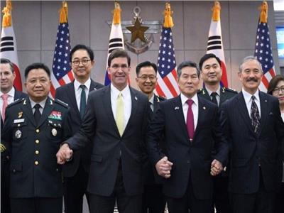 قيادات وزارة الدفاع دفاع أمريكا وكوريا الجنوبية
