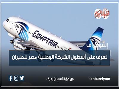 تعرف على أسطول الشركة الوطنية مصر للطيران