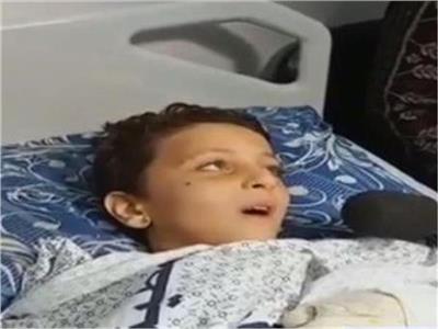 طفل فلسطيني مصاب