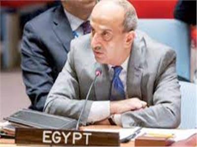 مندوب مصر بالأمم المتحدة: نطالب بوقف إطلاق النار ووصول المساعدات الإنسانية 