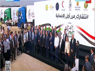رئيس الوزراء يطلق قافلة تحيا مصر