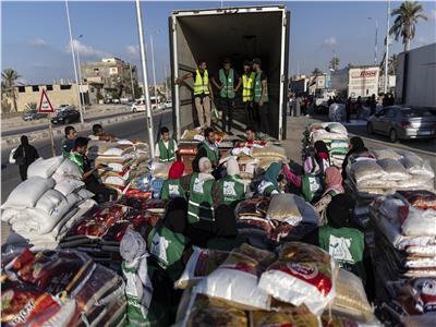 عبور 250 شاحنة منذ الصباح إلى قطاع غزة