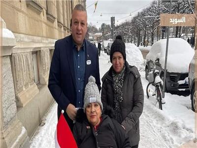 توافد المصريين في السويد للمشاركة فى الانتخابات الرئاسية  