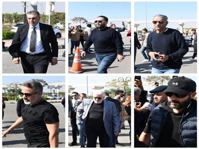 نجوم الفن في جنازة أشرف عبد الغفور