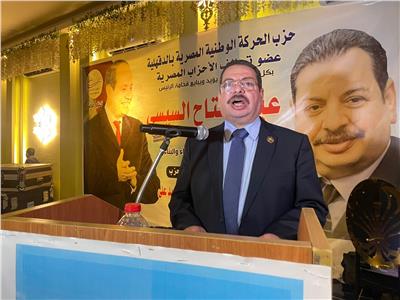 الدكتور مدحت الفيومي أمين عام حزب الحركة الوطنية المصرية بمحافظة الدقهلية