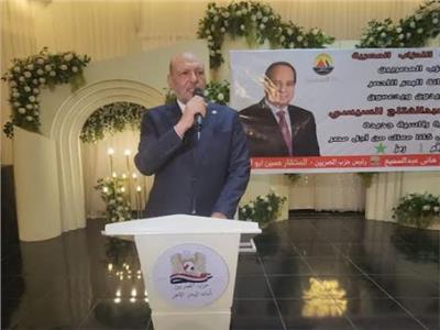 المستشار حسين أبو العطا رئيس حزب "المصريين