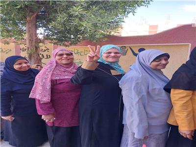 سيدات مصرية حرصوا على المشاركة بالانتخابات الرئاسية