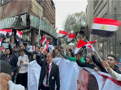 مسيرة حاشدة لحزب مصر الاحرار