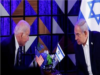 رئيس الوزراء الإسرائيلي بنيامين نتنياهو والرئيس الأمريكي جو بايدن