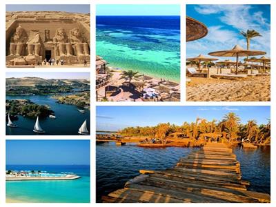 المقاصد السياحية المصرية 