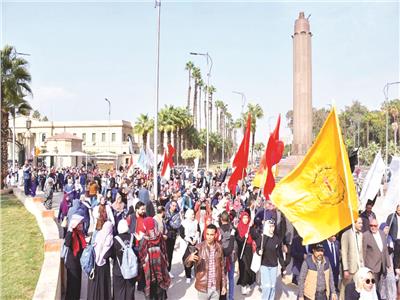  مسيرات «طلاب من أجل مصر» فى مختلف الجامعات