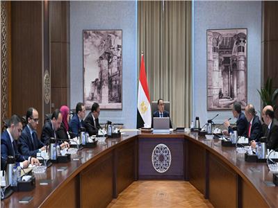 رئيس الوزراء مصطفى مدبولي خلال الاجتماع الإسبوعي 