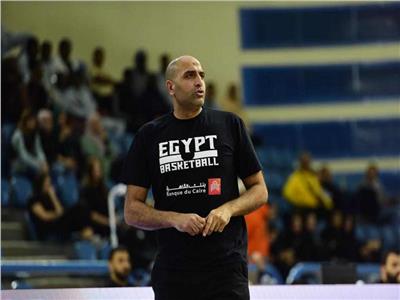 وائل بدر المدير الفني للمنتخب المصري الأول للرجال لكرة السلة