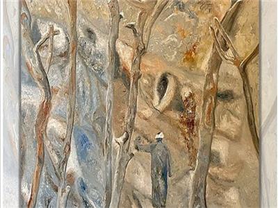 معرض التوحيد وسطح الأشجار للفنان محمد برطش