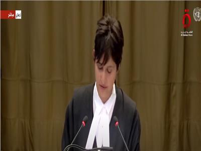 ممثل جنوب إفريقيا أمام محكمة العدل الدولية
